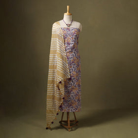 Multicolor - designer! Cotton unstitched dress material