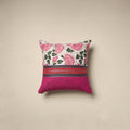 Dharwad & sanganeri patch cotton cushion cover 02