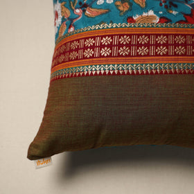 Dharwad & sanganeri patch cotton cushion cover 13