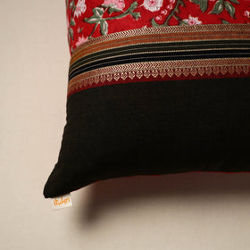 Dharwad & sanganeri patch cotton cushion cover 19