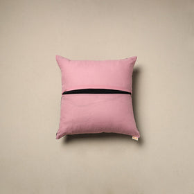 Dharwad & sanganeri patch cotton cushion cover 25