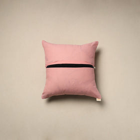 Dharwad & sanganeri patch cotton cushion cover 26