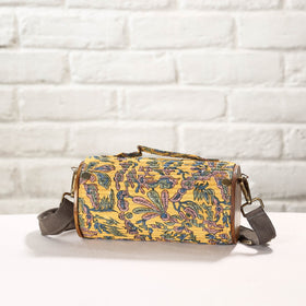 Multicolor DIY Round Sling Bag / Clutch With Changeable Sleeve