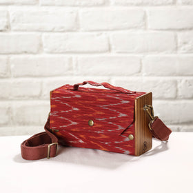 Multicolor DIY Round Sling Bag / Clutch With Changeable Sleeve