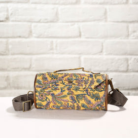 Multicolor DIY Round Sling Bag / Clutch With Changeable Sleeve