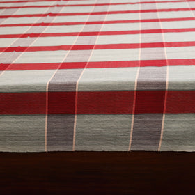 Multicolor - double handloom cotton bed sheet (108 x 90 in)