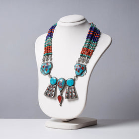 Buy Ethnic Tribal Tibetan Beadwork Necklace from Himalaya Online at iTokri.com