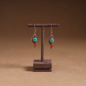 Multicolor - ethnic tribal tibetan earrings from himalaya
