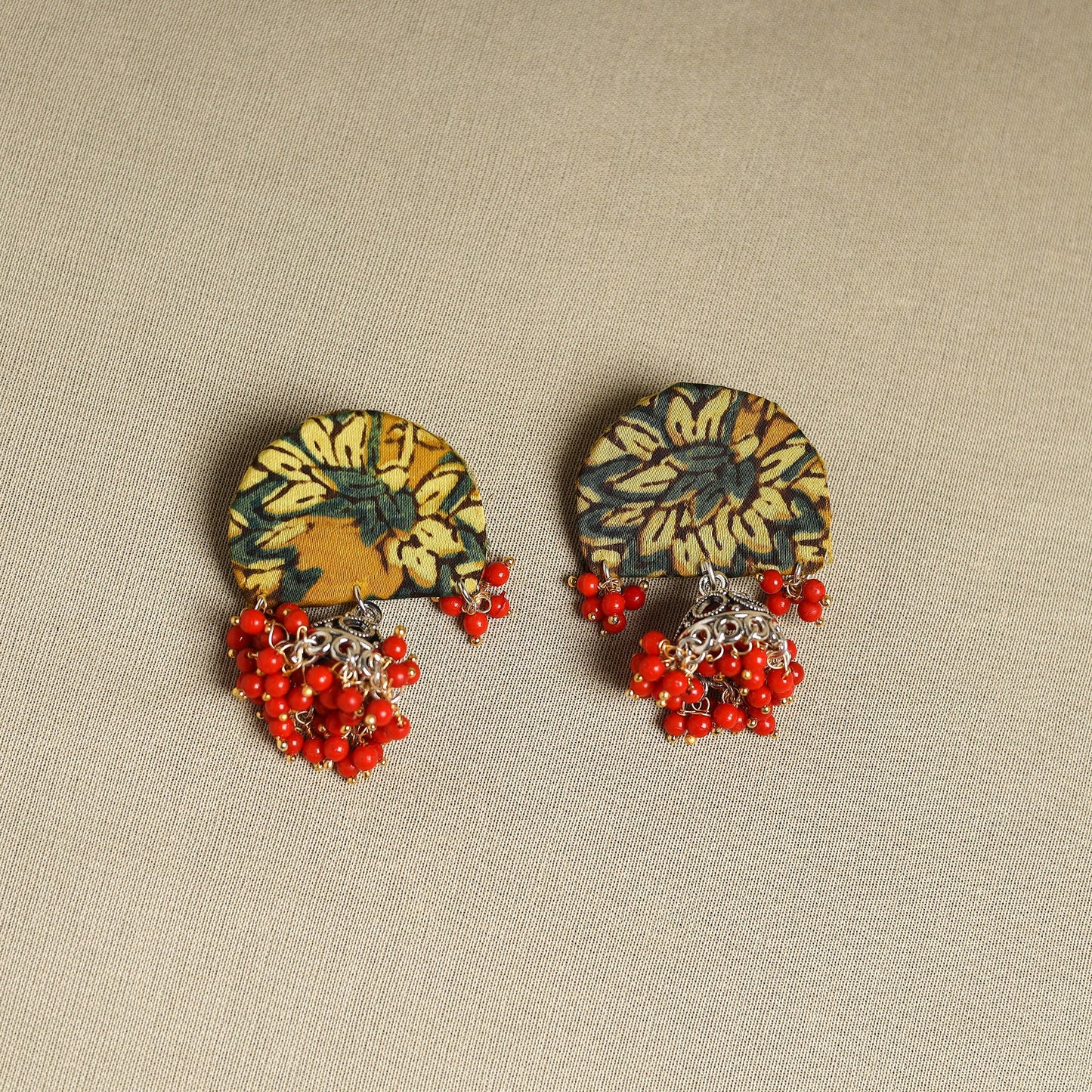 Buy Fabart Bead Work Necklace Set