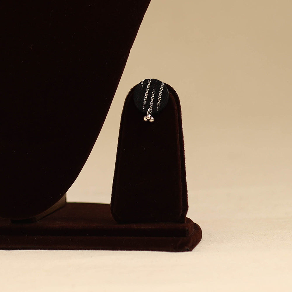 Multicolor - fabart jute choker necklace set with ghungroo