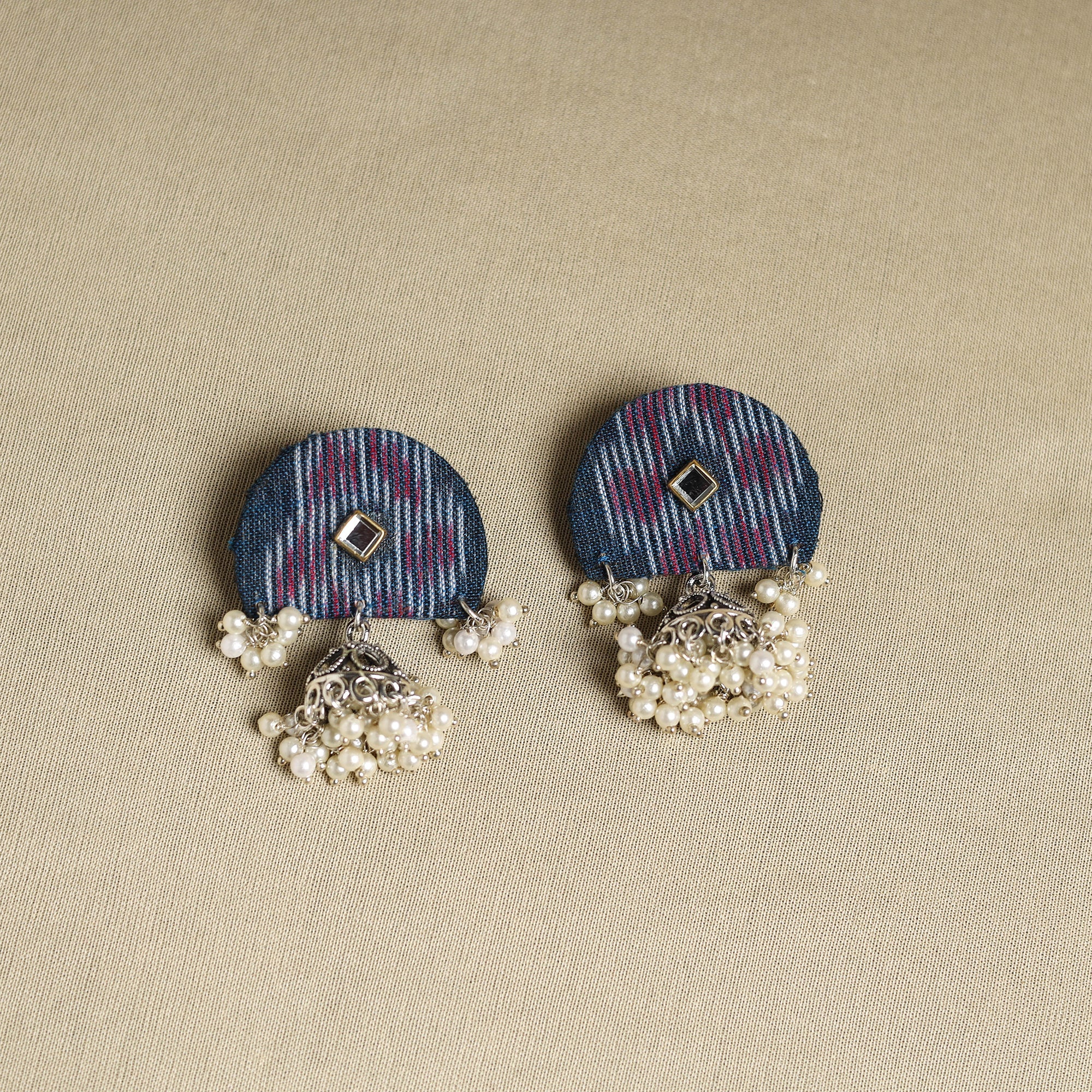 Buy Fabart Pearl & Stone Work Necklace Set