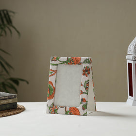 Multicolor - fabric embellished handmade photo frame (8 x 6