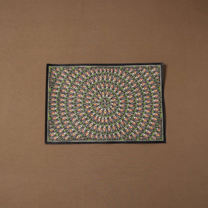 Handpainted madhubani painting by hira devi (15 x 22 in)