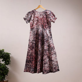 Multicolor - flared cotton batik dress 11 - handcrafted