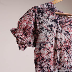 Multicolor - flared cotton batik dress 11 - handcrafted