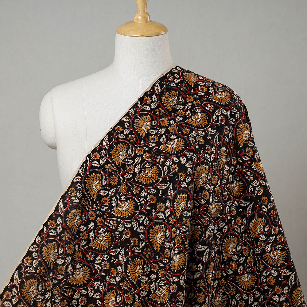 Multicolor Traditional Bagru Print Fabric from Rajasthan