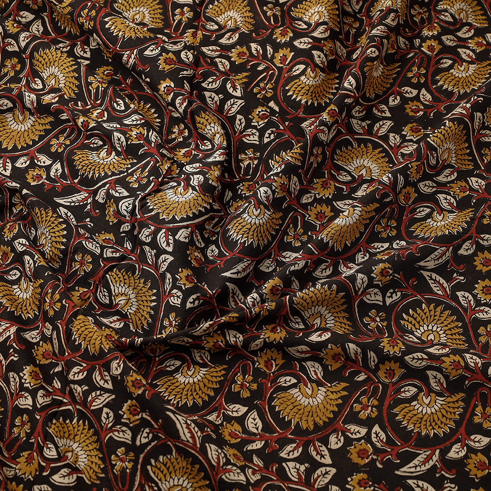 Multicolor Traditional Bagru Print Fabric from Rajasthan