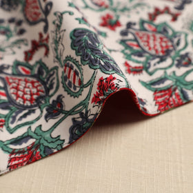  Multicolor Floral Print Cotton Reversible Table Mat 