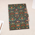 Multicolor Floral Printed Handcrafted File Folder with Pencil 