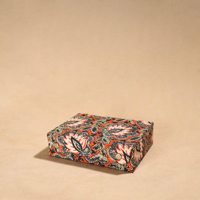 Floral Printed Handcrafted jewellery Box (7 x 5 in)