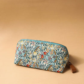  Floral Printed Handcrafted Multipurpose Toiletry Pouch 