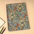 Multicolor - floral printed handcrafted spiral notebook (10