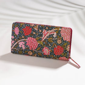 Multicolor Floral Printed Handcrafted Wallet
