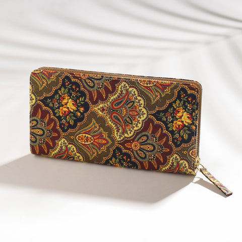 Multicolo Floral Printed Handcrafted Wallet