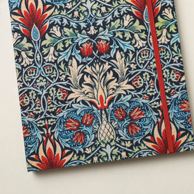 Buy Floral Printed Handmade Elastic Closure Notebook Online at iTokri.com 