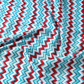  Sanganeri Block Print Fabric - Floral Rajasthani