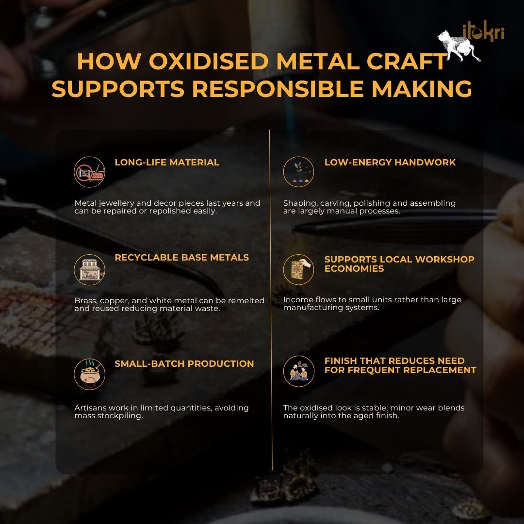 Multicolor - german silver necklace set 07 - handcrafted