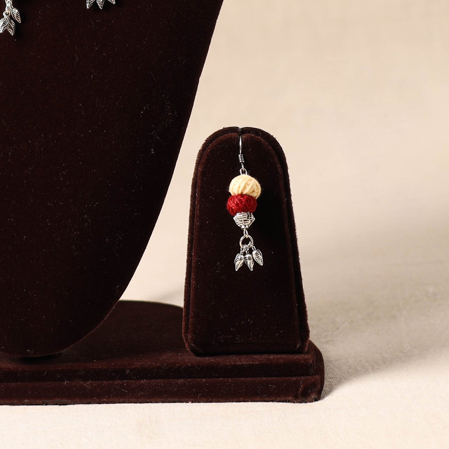 Multicolor - german silver thread beads necklace set 07