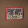 Handpainted madhubani painting by hira devi (22 x 30 in) 07