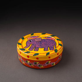  Gond Handpainted Stainless Steel Casserole 