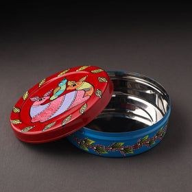  Gond Handpainted Stainless Steel Casserole 