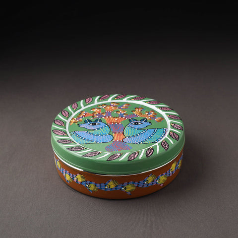  Gond Handpainted Stainless Steel Casserole 