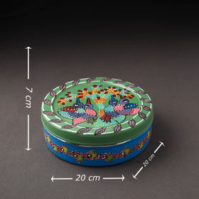  Gond Handpainted Stainless Steel Casserole 