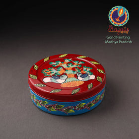  Gond Handpainted Stainless Steel Casserole 