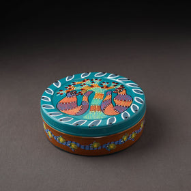  Gond Handpainted Stainless Steel Casserole 