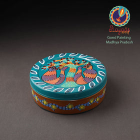  Gond Handpainted Stainless Steel Casserole 