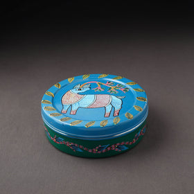  Gond Handpainted Stainless Steel Casserole 