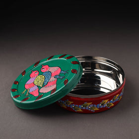  Gond Handpainted Stainless Steel Casserole 