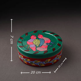  Gond Handpainted Stainless Steel Casserole 