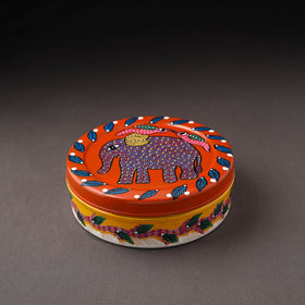  Gond Handpainted Stainless Steel Casserole 