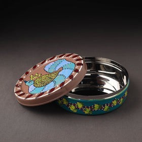  Gond Handpainted Stainless Steel Casserole 