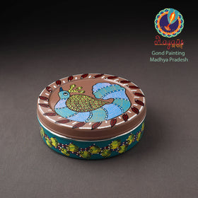  Gond Handpainted Stainless Steel Casserole 