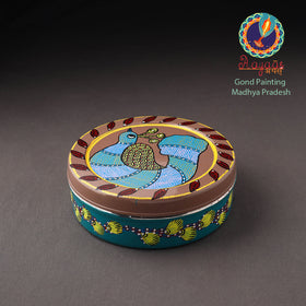  Gond Handpainted Stainless Steel Casserole 