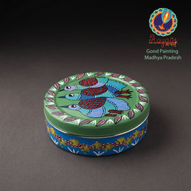  Gond Handpainted Stainless Steel Casserole 