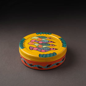  Gond Handpainted Stainless Steel Casserole 