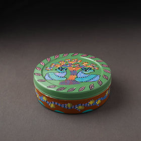  Gond Handpainted Stainless Steel Casserole 